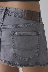 ReMADE By UO Overdyed Denim Mini Skirt