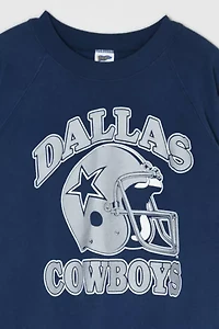 Vintage 90s Dallas Cowboys Raglan Sweatshirt