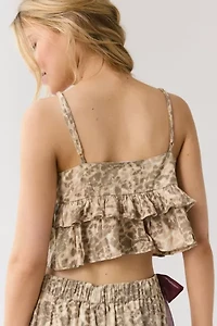 Out From Under Sweet Nothings Tie-Front Bow Babydoll Tank Top