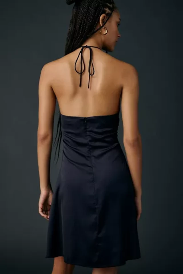 Tyler McGillivary Nadia Martini Halter Mini Dress | Pacific City