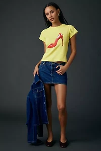 Tyler McGillivary Stella Extra Olive Graphic Baby Tee