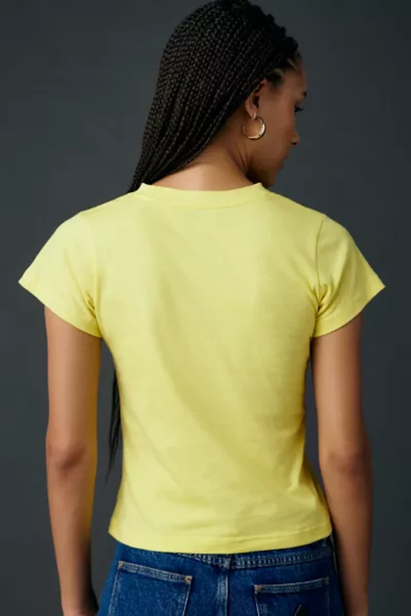 Tyler McGillivary Stella Extra Olive Graphic Baby Tee