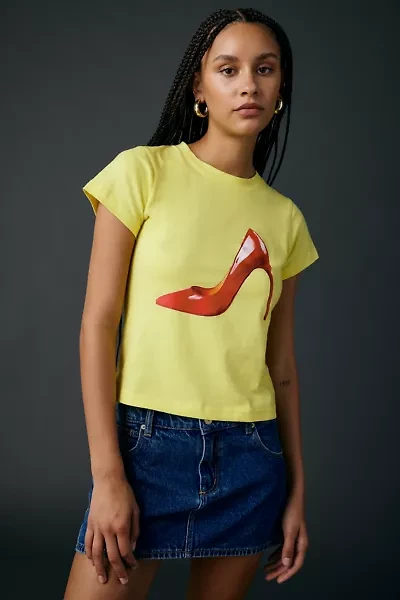 Tyler McGillivary Stella Extra Olive Graphic Baby Tee