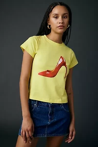 Tyler McGillivary Stella Extra Olive Graphic Baby Tee