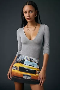 Tyler McGillivary Camilla Taxi Low-Rise Mini Skirt