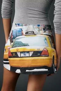Tyler McGillivary Camilla Taxi Low-Rise Mini Skirt