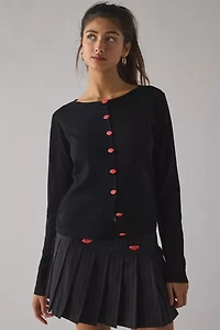 Tyler McGillivary Kisses Cropped Cardigan