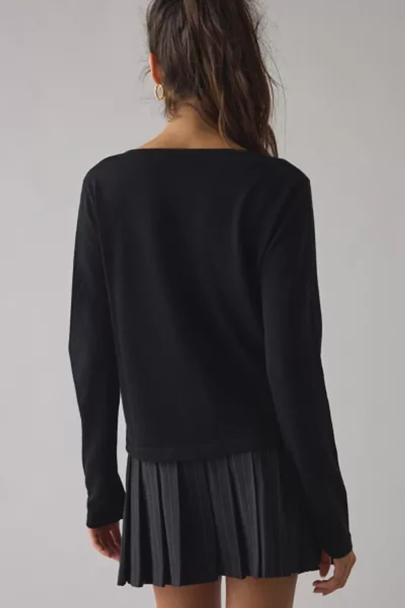 Tyler McGillivary Kisses Cropped Cardigan