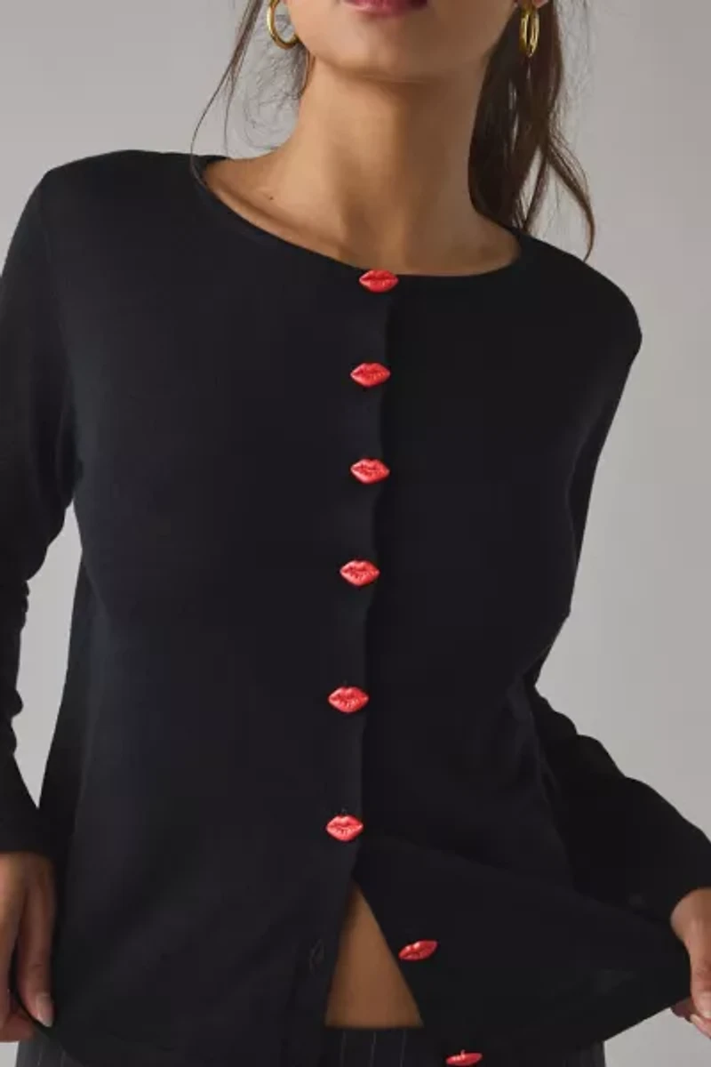 Tyler McGillivary Kisses Cropped Cardigan