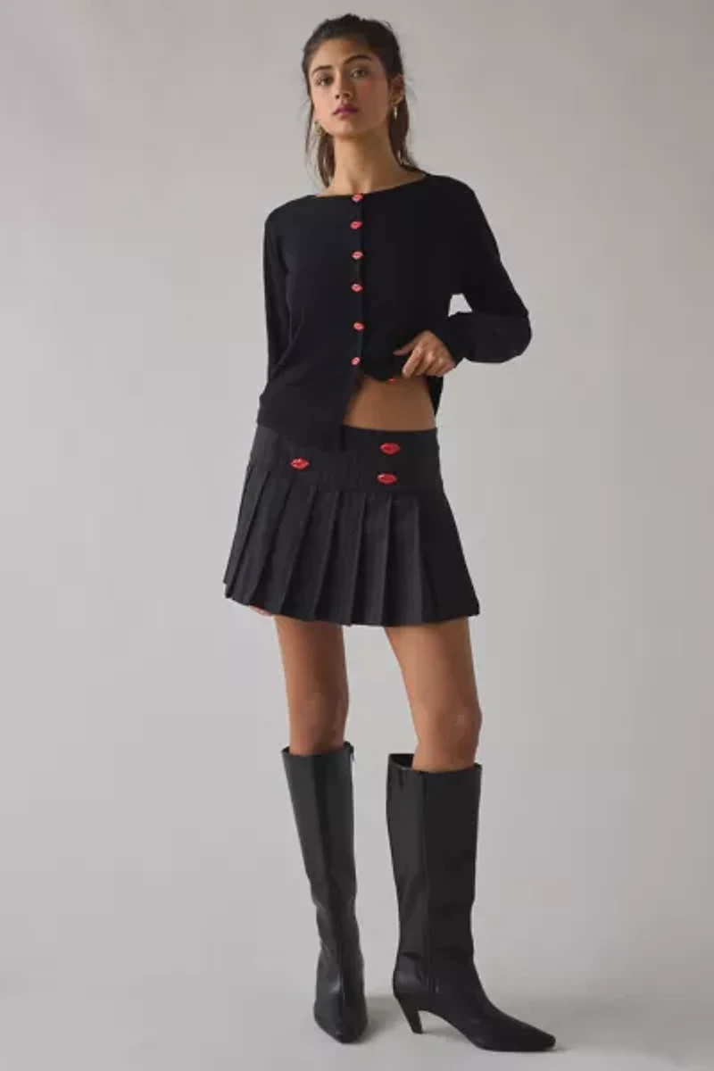 Tyler McGillivary Kisses Sailor Pleated Mini Skirt
