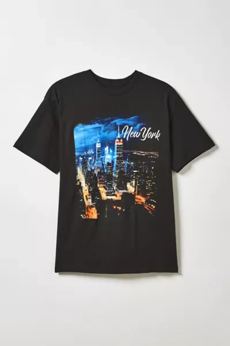 New York Night Graphic Tee