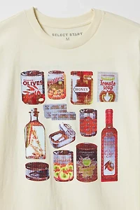 Kitchen Condiments Graphic Tee