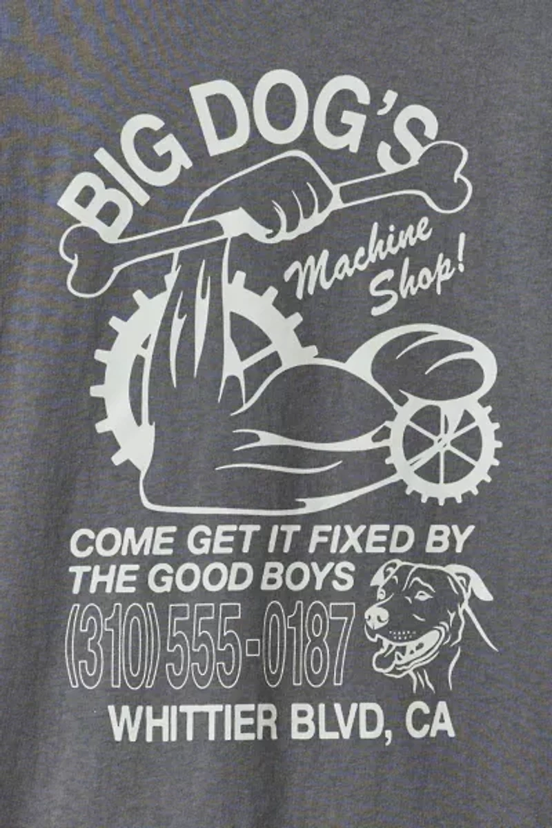 Big Dog’s Machine Shop Graphic Tee