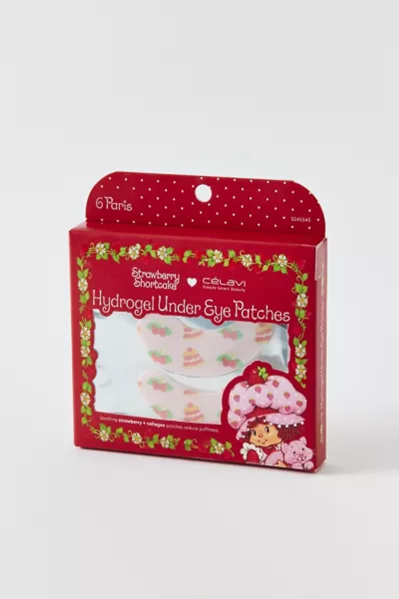 Célavi X Strawberry Shortcake Hydrogel Under-Eye Patch Set