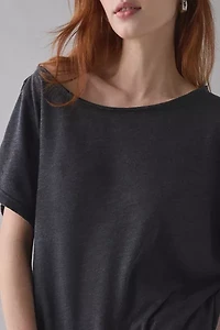 BDG Courtney Off-The-Shoulder Oversized Tee