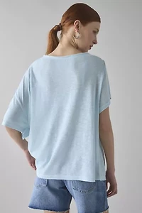 BDG Courtney Off-The-Shoulder Oversized Tee