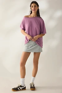 BDG Courtney Off-The-Shoulder Oversized Tee