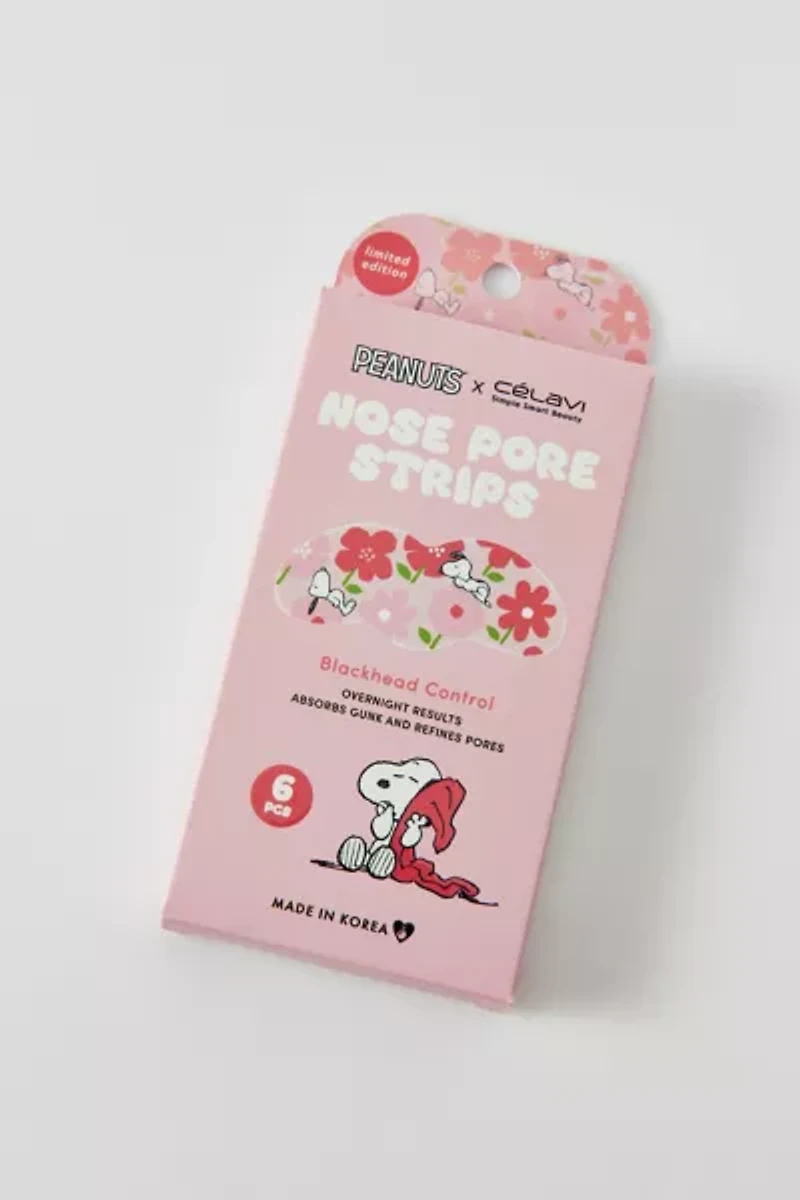 Célavi X Peanuts Snoopy Nose Pore Strip Set