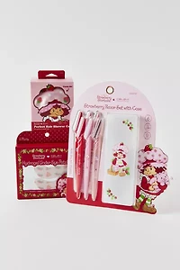 Célavi X Strawberry Shortcake 6-Piece Derma Razor & Storage Case Set