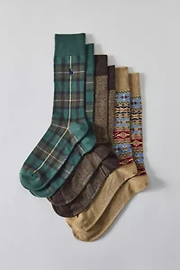 Polo Ralph Lauren Novelty Dress Sock 3-Pack