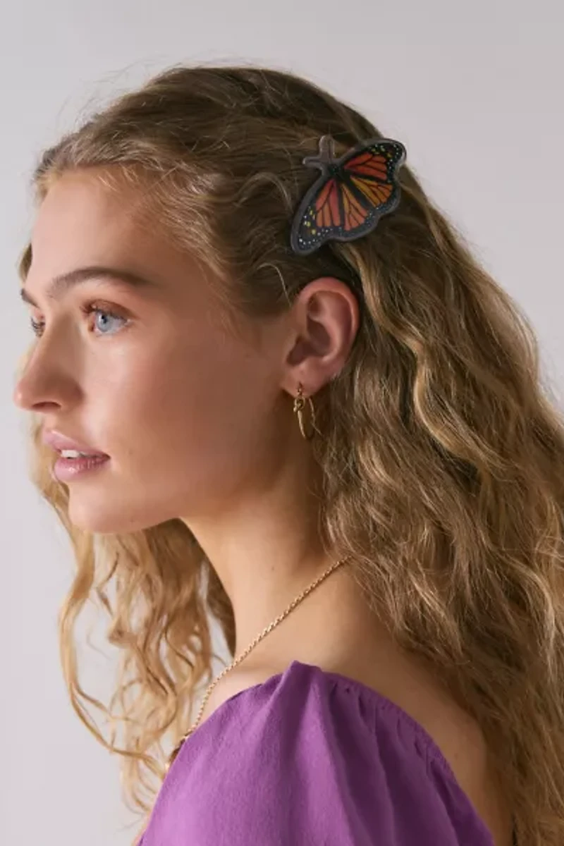CHUNKS Monarch Butterfly Barrette