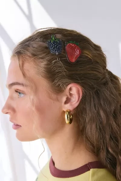 CHUNKS Berries Hair Clip Pack