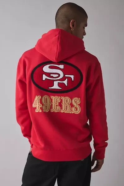 NFL San Francisco 49ers UO Exclusive Chenille Patch Hoodie Sweatshirt