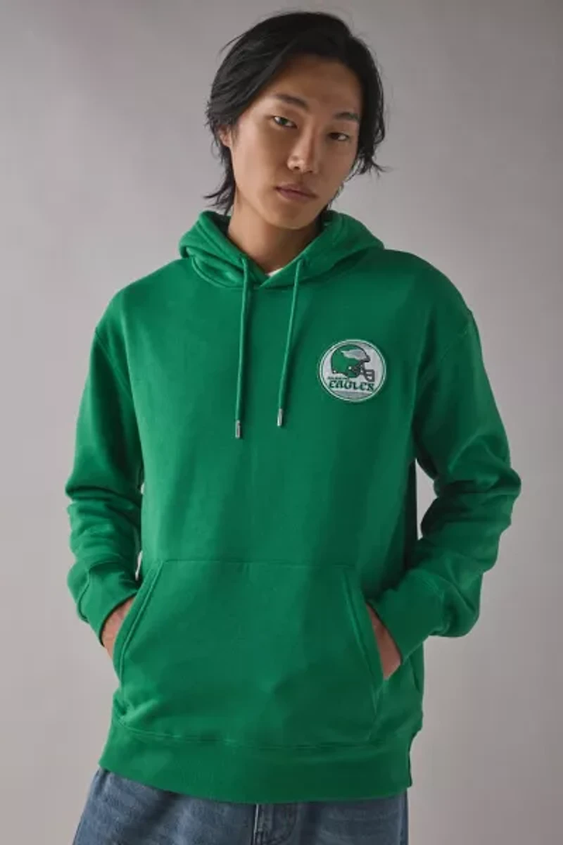 NFL Philadelphia Eagles UO Exclusive Chenille Patch Hoodie Sweatshirt