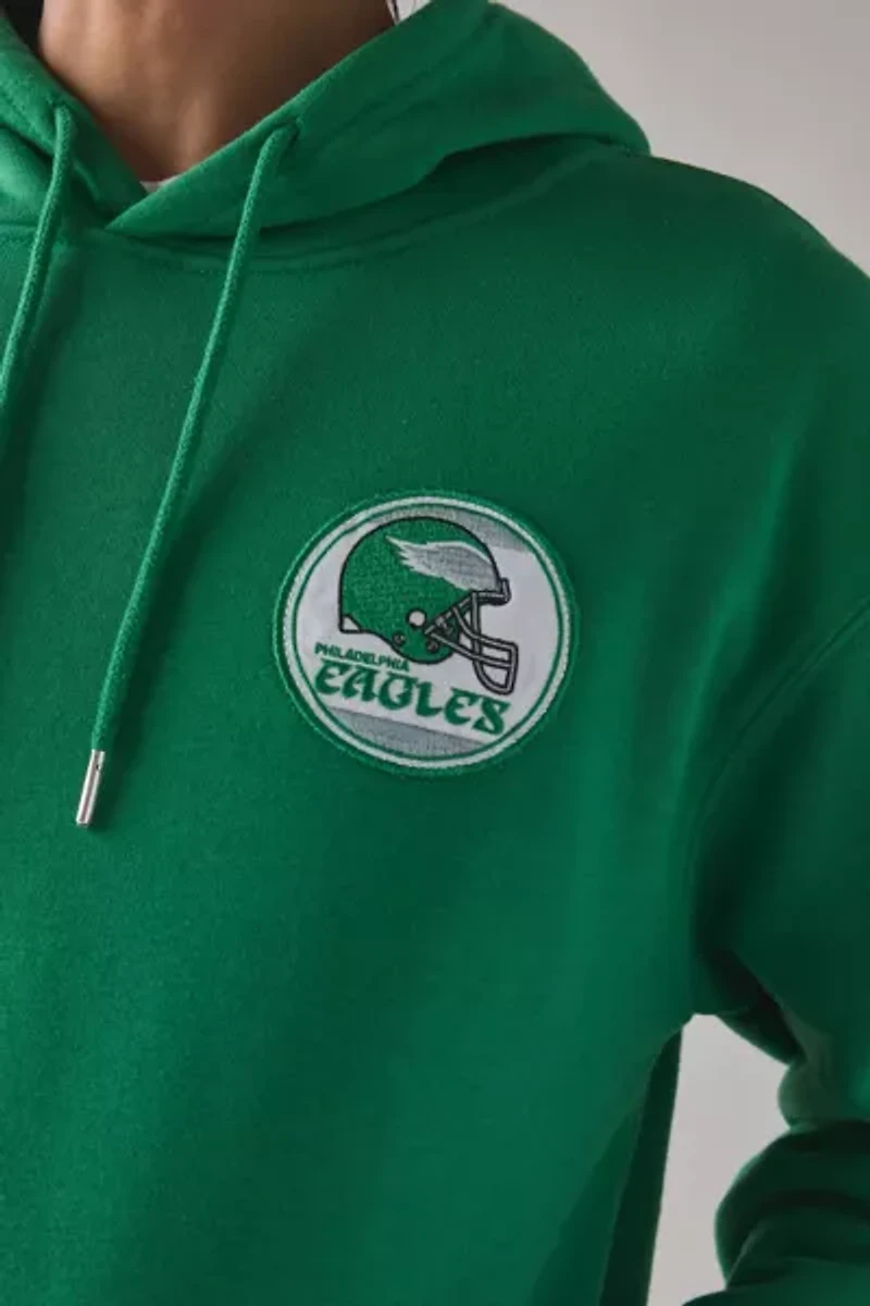 NFL Philadelphia Eagles UO Exclusive Chenille Patch Hoodie Sweatshirt