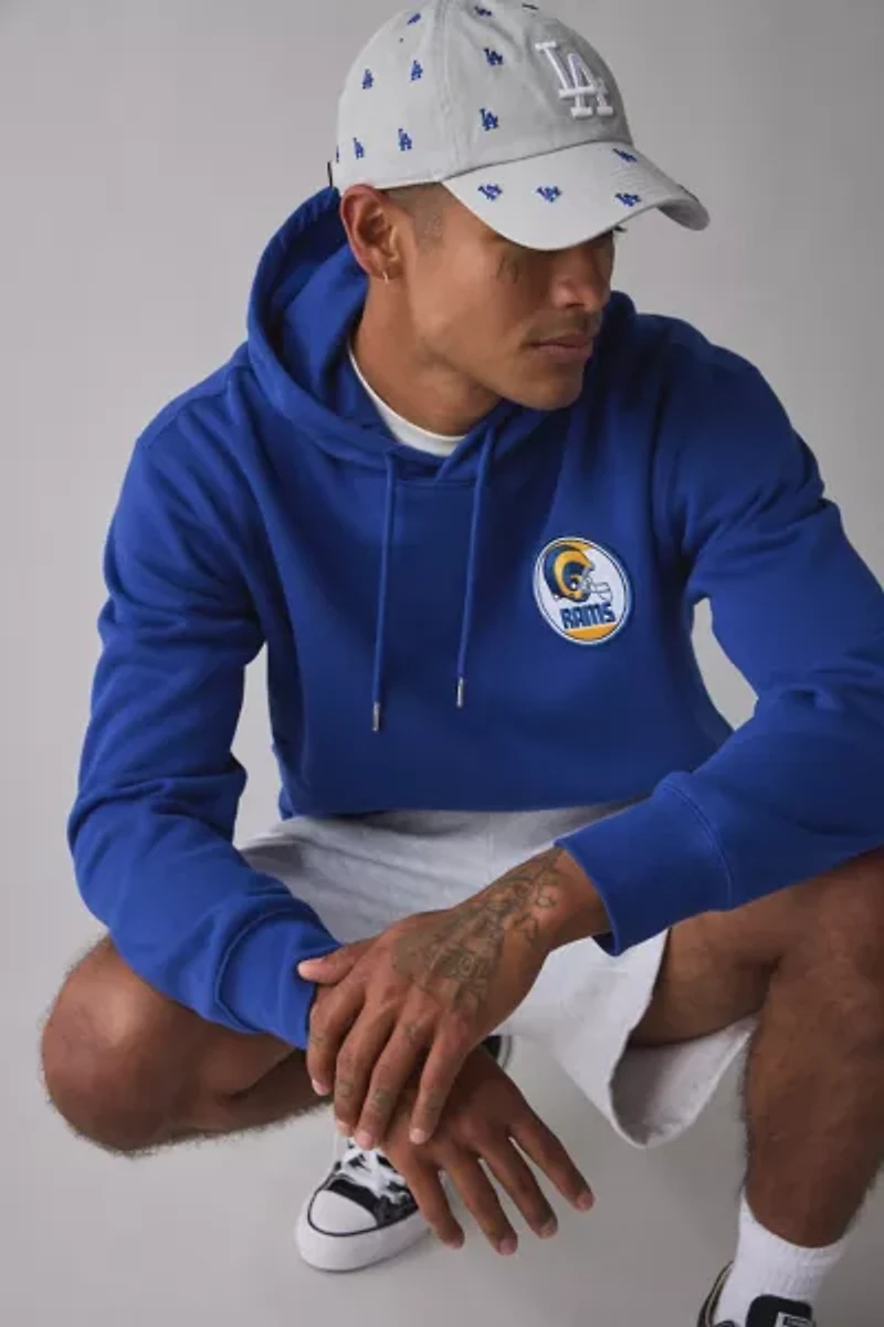 NFL Los Angeles Rams UO Exclusive Chenille Patch Hoodie Sweatshirt