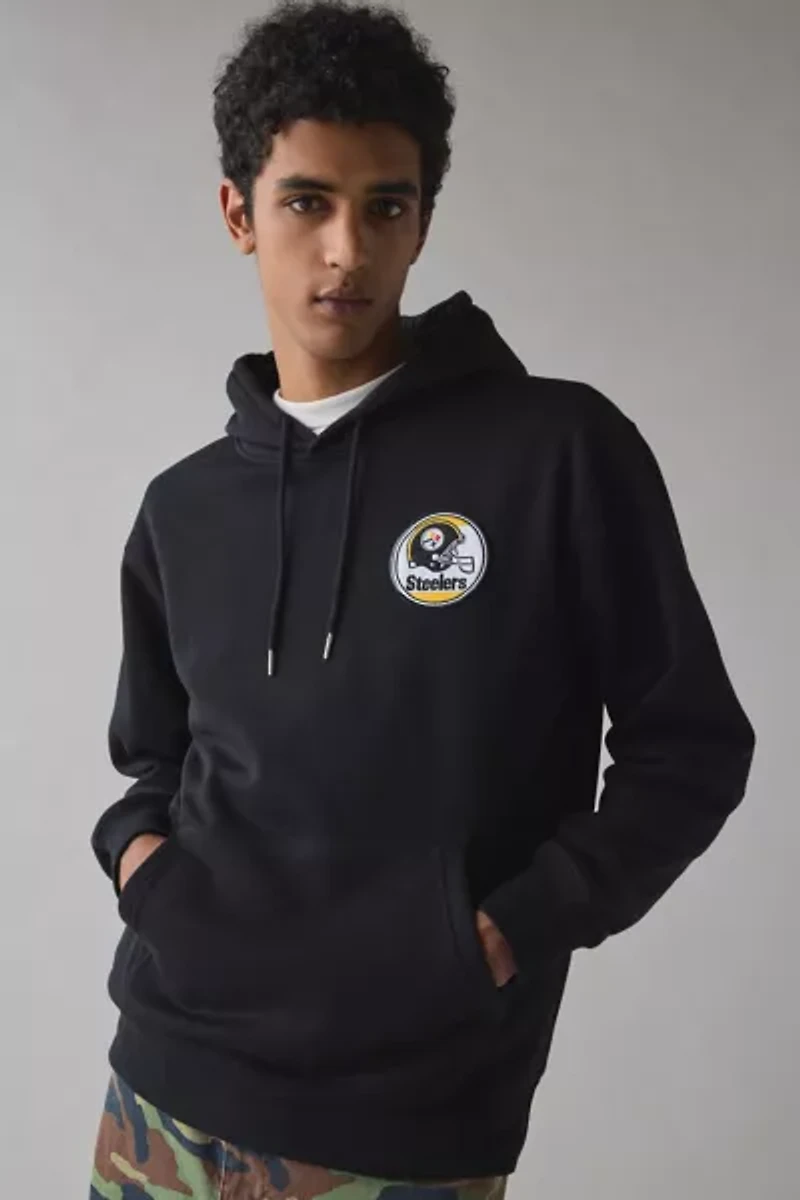 NFL Pittsburgh Steelers UO Exclusive Chenille Patch Hoodie Sweatshirt
