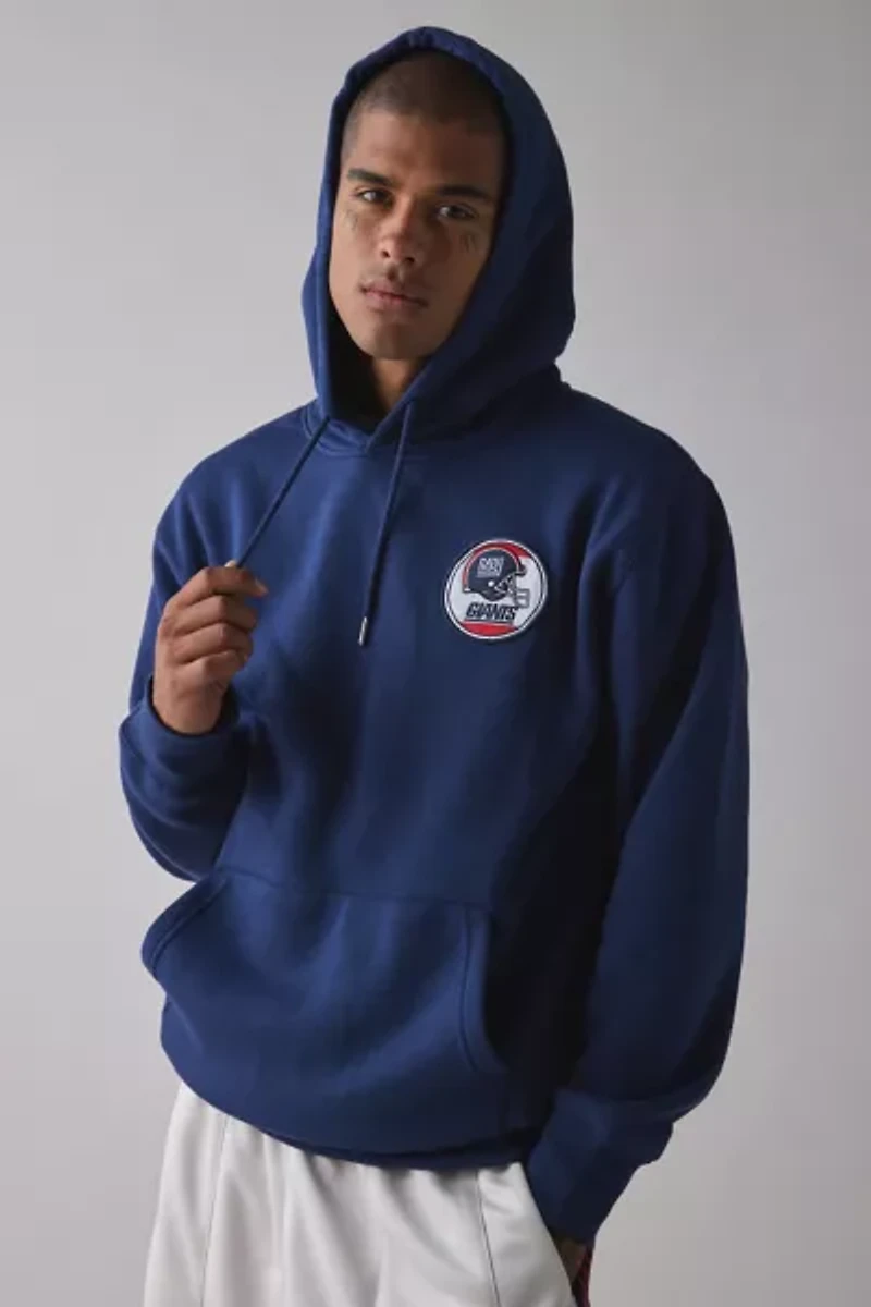 NFL New York Giants UO Exclusive Chenille Patch Hoodie Sweatshirt