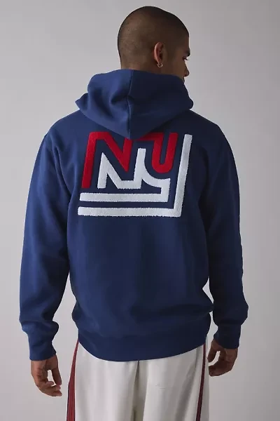 NFL New York Giants UO Exclusive Chenille Patch Hoodie Sweatshirt