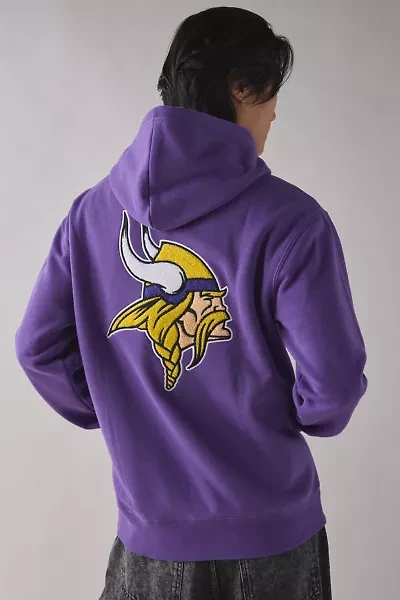 NFL Minnesota Vikings UO Exclusive Chenille Patch Hoodie Sweatshirt