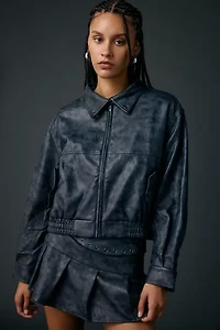 Zemeta Darker Dream Faux Leather Jacket
