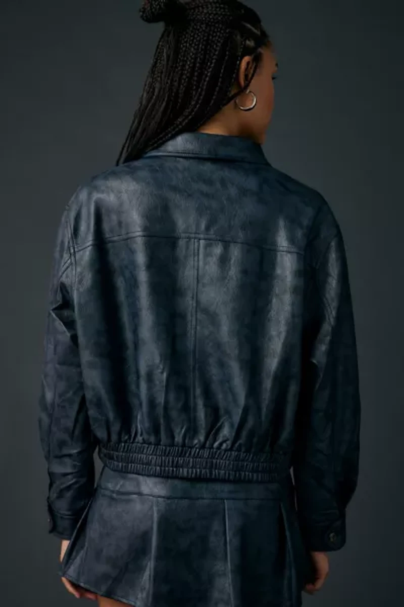 Zemeta Darker Dream Faux Leather Jacket