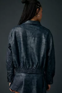 Zemeta Darker Dream Faux Leather Jacket