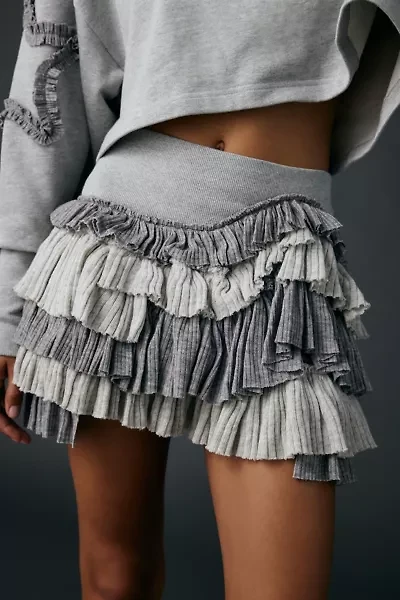 Zemeta Malina Knit Tutu Mini Skort