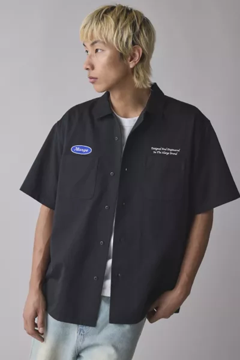 XLARGE Embroidered Short Sleeve Work Shirt