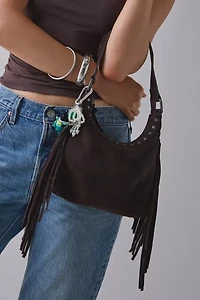 Silence + Noise Bella Suede Fringe Bag