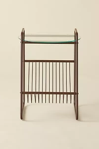 Martin Record Player Display Side Table