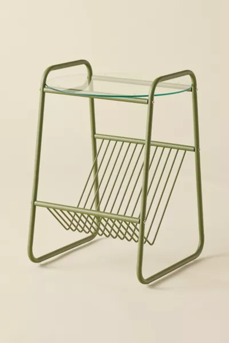 Martin Record Player Display Side Table