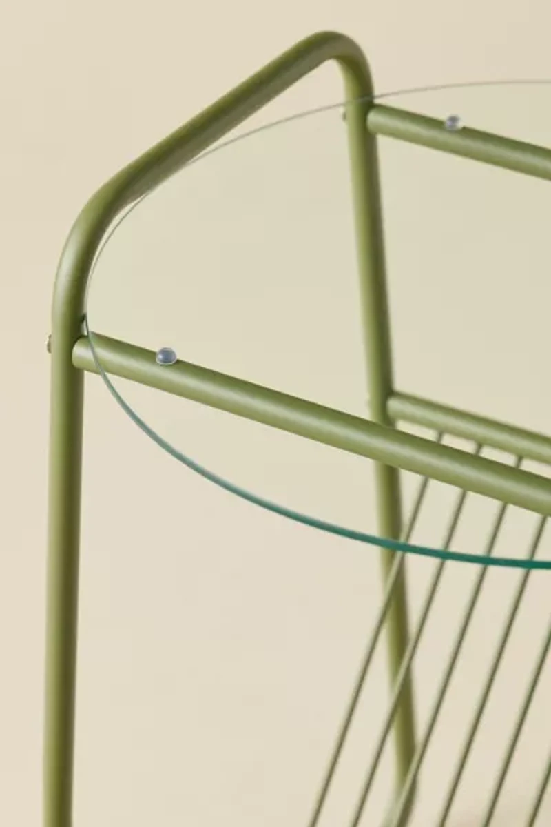 Martin Record Player Display Side Table