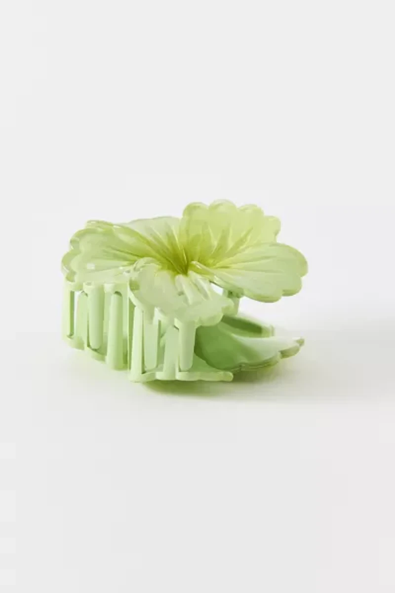 Hibiscus Flower Claw Clip