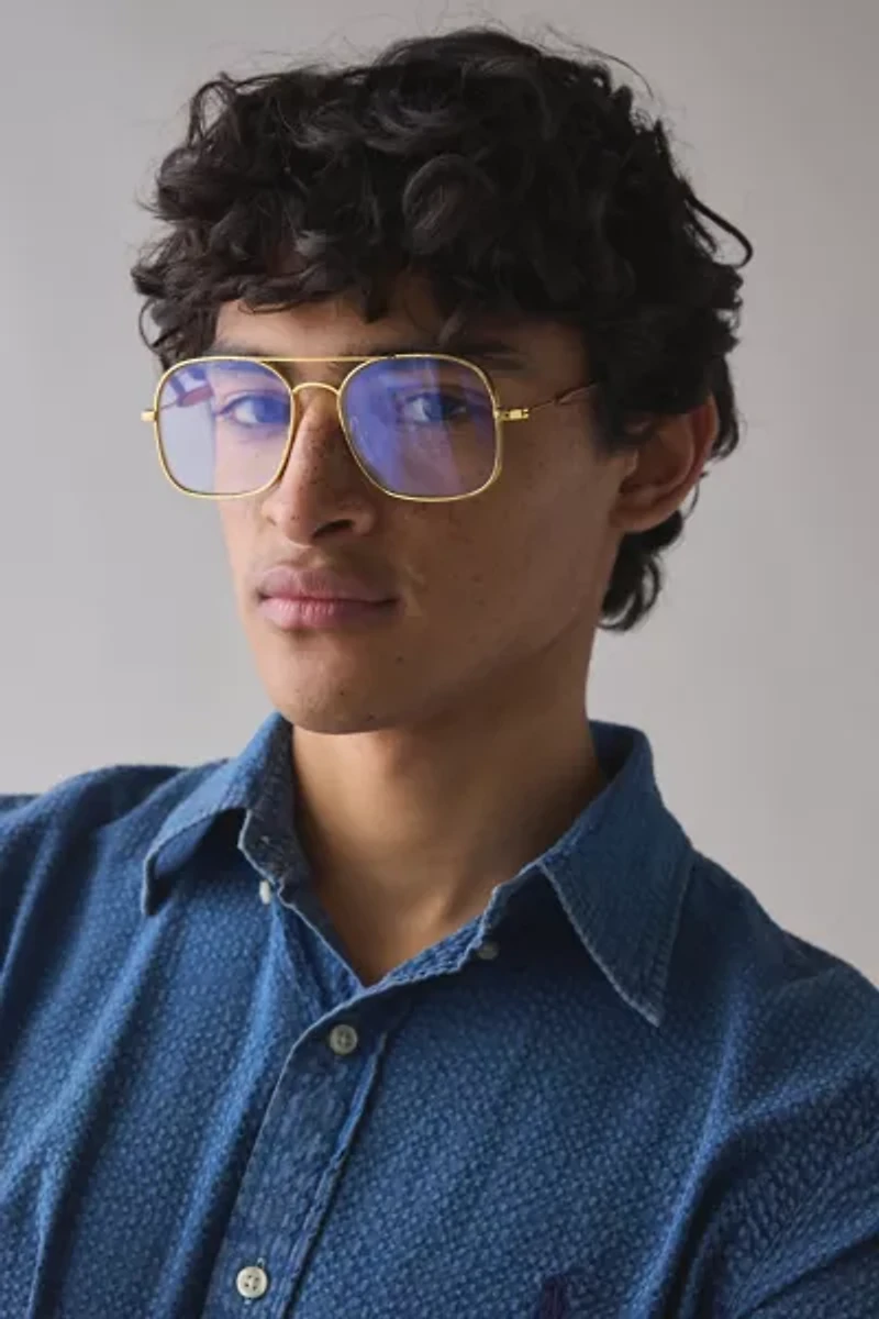 Spitfire Born To Lose Aviator Blue Light Glasses