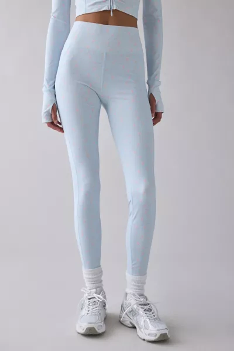 LoveShackFancy Santiana Blue Floral Active Leggings
