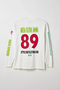 OBEY Global Logo Long Sleeve Tee
