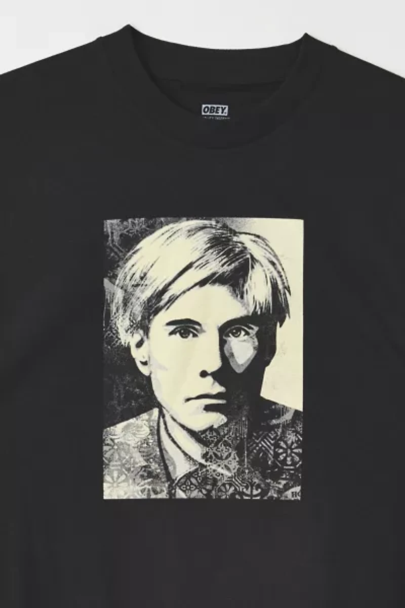 OBEY Warhol Collage Graphic Tee