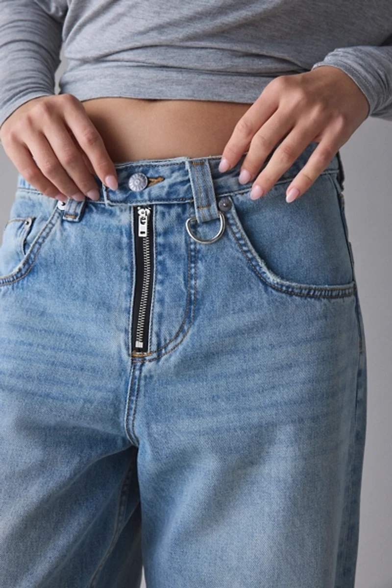 The Ragged Priest Light Wash Slim Sweeper Jean