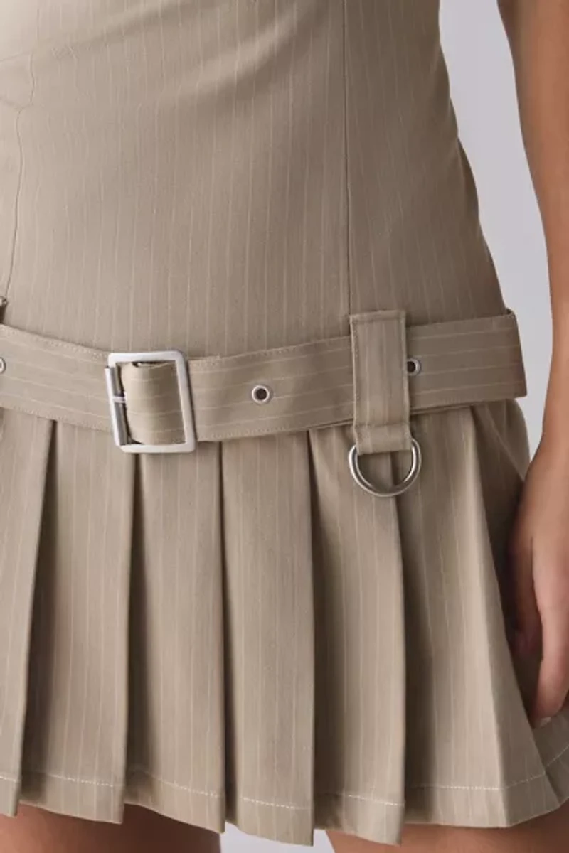 The Ragged Priest Draper Pleated Mini Dress